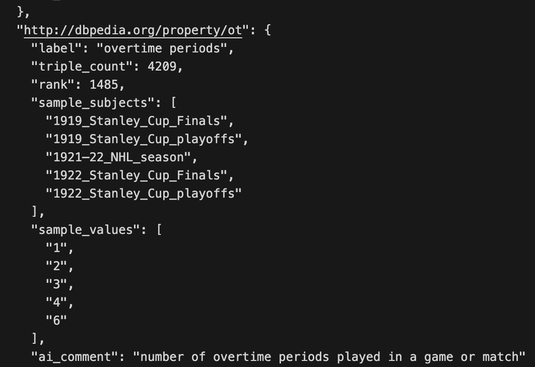 dbp metadata screenshot